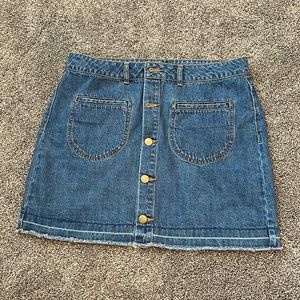 Forever 21 jean skirt